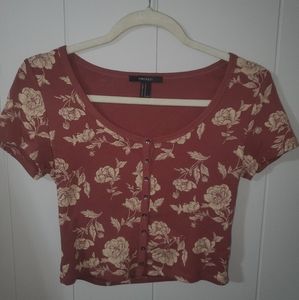 Floral Crop Top